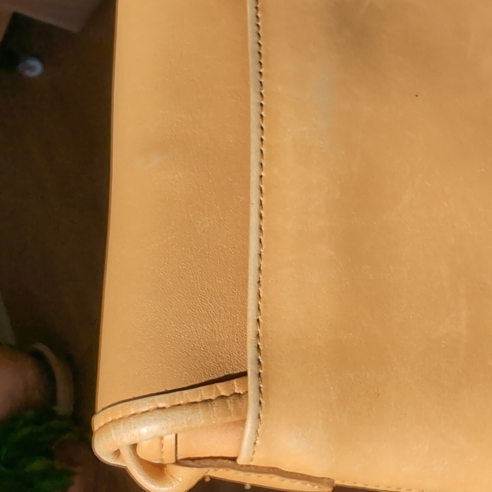 Vintage Coach Tango Bag, Tan - Picture 3 of 9